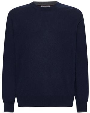 Brunello Cucinelli Cashmere Knitwear - Blue