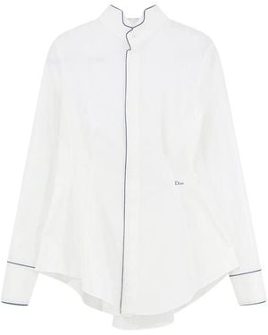 Dior Fitted Cotton Shirt - Wit