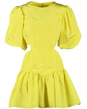 MSGM Short Dresses - Yellow
