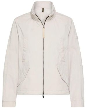 Camel Active Jas Met Oprolbare Capuchon - Wit