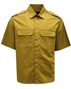 Neil Barrett Short Sleeve Shirts - Green