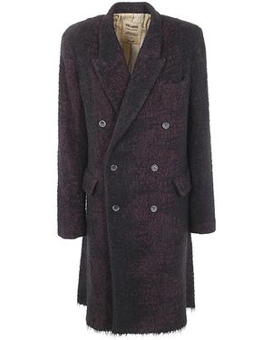 Uma Wang Double-Breasted Coats - Azul