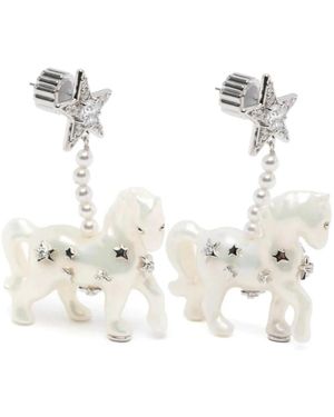 YVMIN Earrings - White
