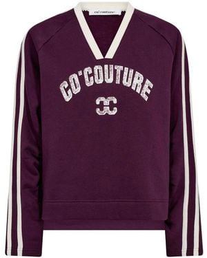 co'couture Long Sleeve T-Shirts - Purple