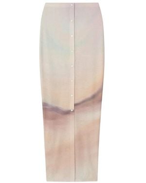 Nanushka Midi Skirts - Natural