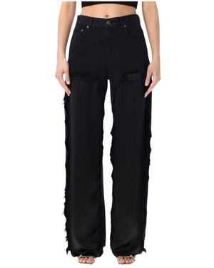 Haikure Wide Jeans - Black