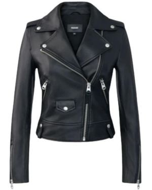 Mackage Leather Jackets - Blue