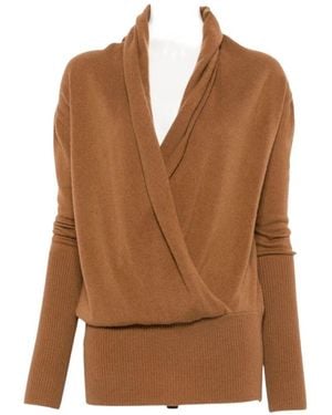 7 For All Mankind Long Knitwear - Marrón