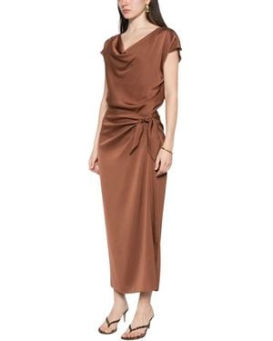 Silk95five Maxi Skirts - Brown