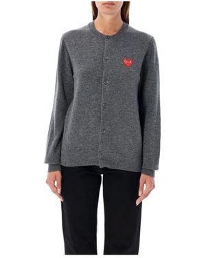 COMME DES GARÇONS PLAY Cardigans - Grey