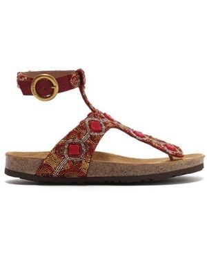 Maliparmi Flat Sandals - Brown