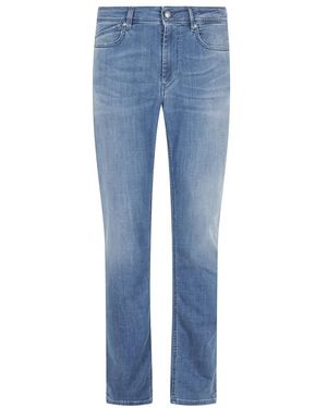 Re-hash Straight Jeans - Azul