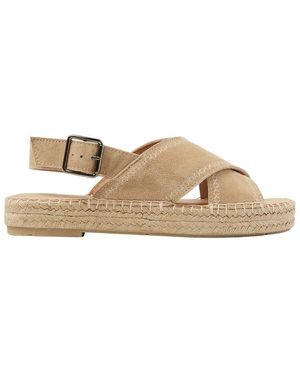 Via Vai Flat Sandals - Marron