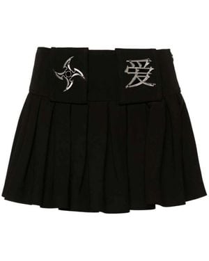 KEBURIA Short Skirts - Black