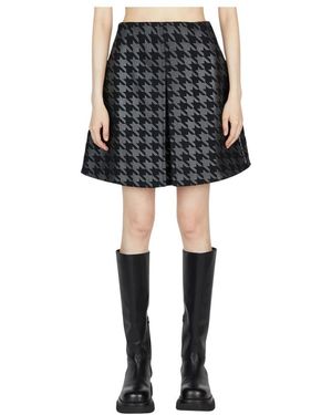 Moncler Houndstooth Minirok - Zwart