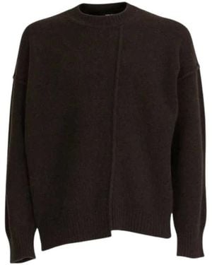 Isabel Benenato Pullover Mit Rundhalsausschnitt - Schwarz