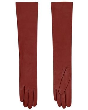 Cortana Accessoires ,Rood ,Leer Jin Long Leren Handschoenen