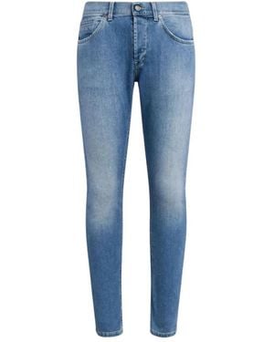 Dondup George Skinny-Fit Jeans - Blauw