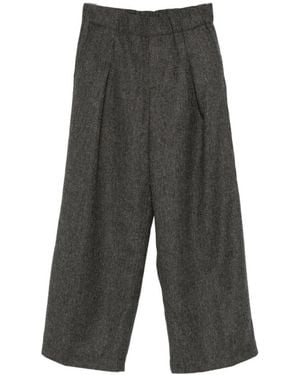 Dries Van Noten Wide Trousers - Grey