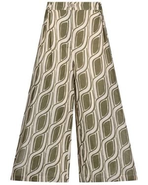 Liu Jo Wide Trousers - Green