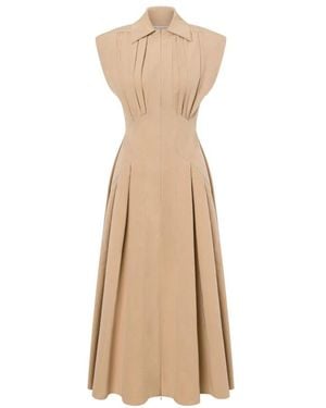 Philosophy Di Lorenzo Serafini Midi Dresses - Neutro