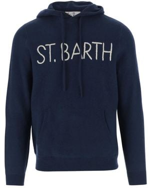 Mc2 Saint Barth Hoodies - Blue