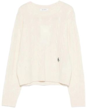 Sporty & Rich Cashmere Knitwear - Blanc