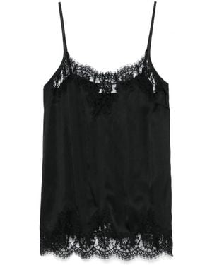 Ermanno Scervino Sleeveless Tops - Black
