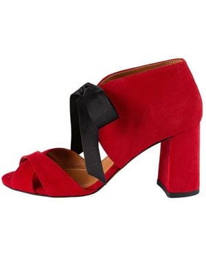 L37 High Heel Sandals - Rojo