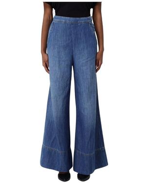 Pinko Wide Jeans - Blue