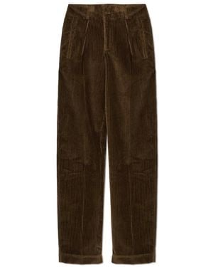Etro Straight Trousers - Marrón