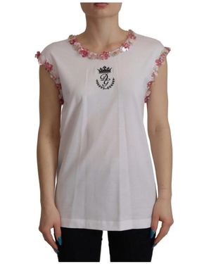 Dolce & Gabbana Sleeveless Tops - Purple