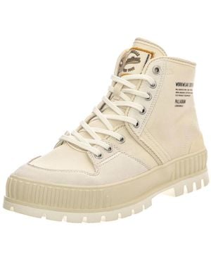Palladium Schnürstiefel - Natur