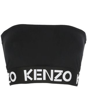 KENZO Sleeveless Tops - Black