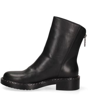 Marc Ellis Nieten-Stiefelette - Schwarz