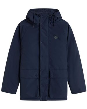 Fred Perry Winter Jackets - Blue