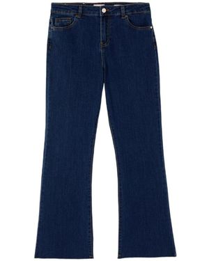 Oltre Flared Jeans - Azul
