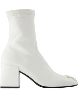 Courreges Heeled Boots - White