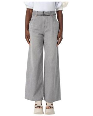 Sacai Graue Wide Leg Jeans