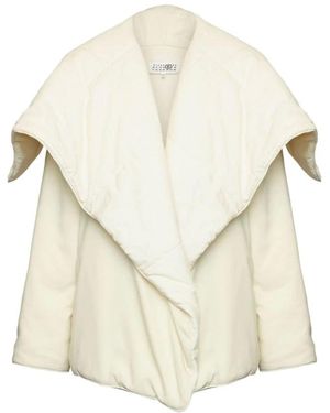 MM6 by Maison Margiela Light Jackets - Natural