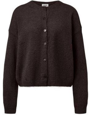 DRYKORN Truien & Vesten ,Bruin ,Wol Marweni Cardigan - Zwart