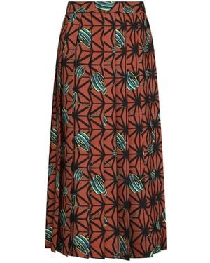 Stella Jean Midi Skirts - Marron