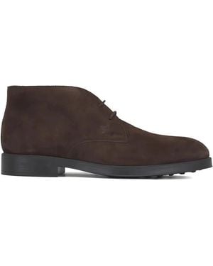 Tod's Laced Shoes - Marrone