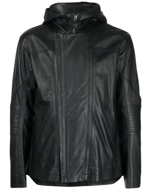 Helmut Lang Leather Jackets - Black