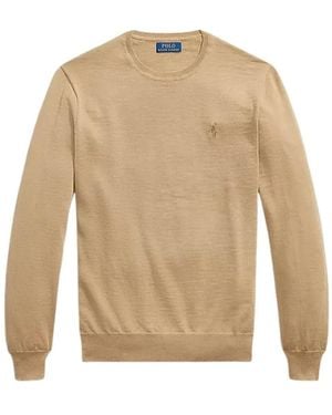 Polo Ralph Lauren Round-Neck Knitwear - Neutro