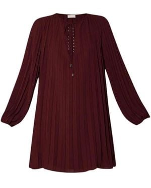 Liu Jo Short Dresses - Purple