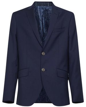 Etro Blazers - Blue