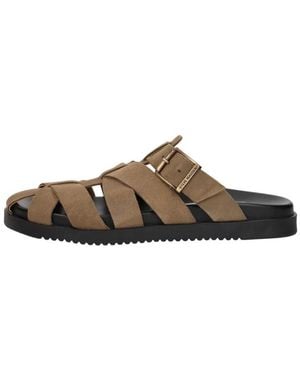 Steve Madden Schoenen ,Bruin ,Suède Mamba Dichte Teen
