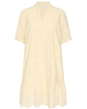 Saint Tropez Short Dresses - Natural