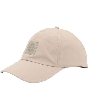 Stone Island Baseball Cap Für Männer - Natur